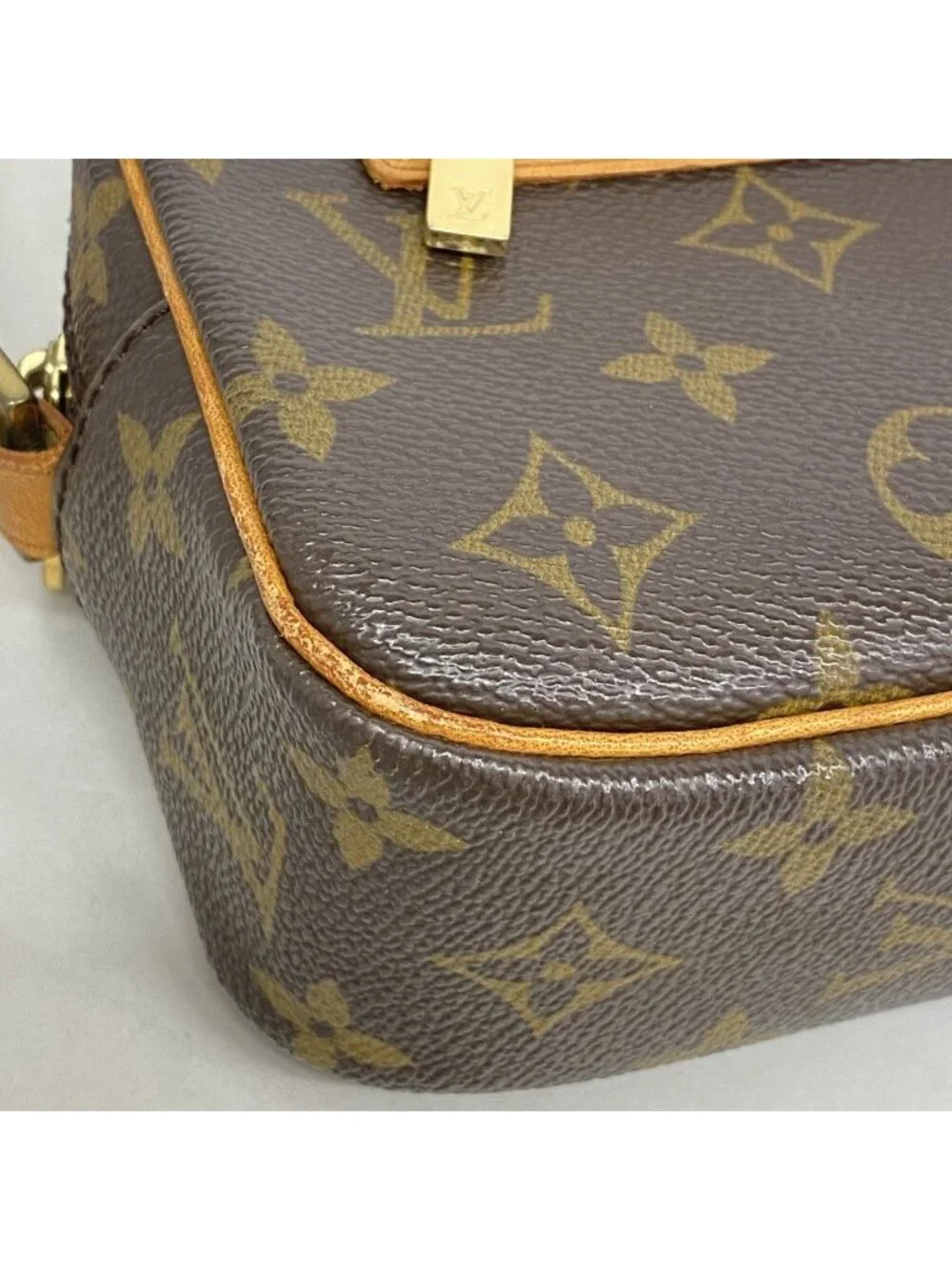 Louis Vuitton Shoulder Bag Monogram Pochette Cite Brown - Picture 6 of 9